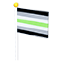 Agender Flag - Uncommon from Pride Event 2022